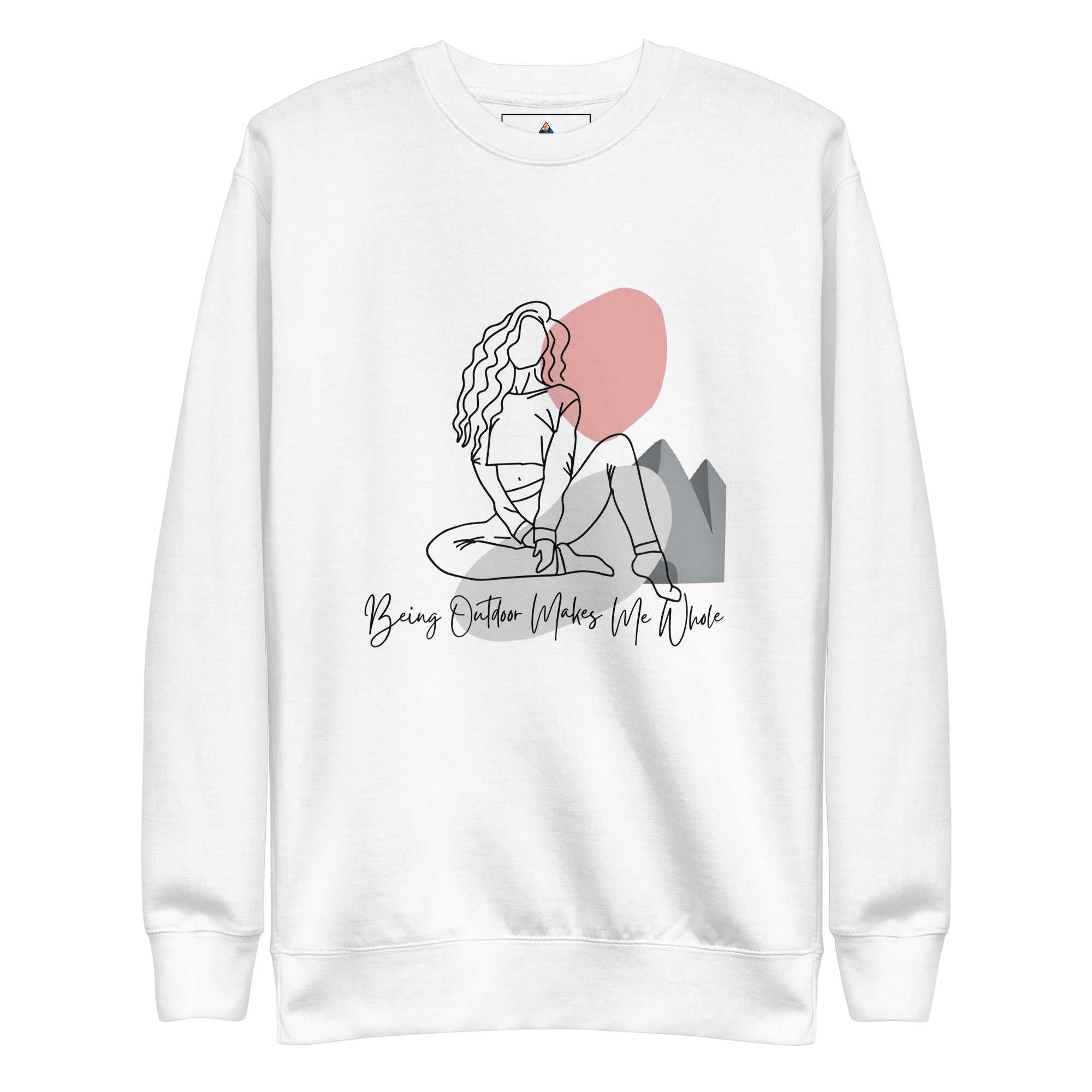 Product mockup Unisex Premium Sweatshirt