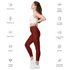 Women's Pocket Leggings | High-Waisted Leggings | Norda